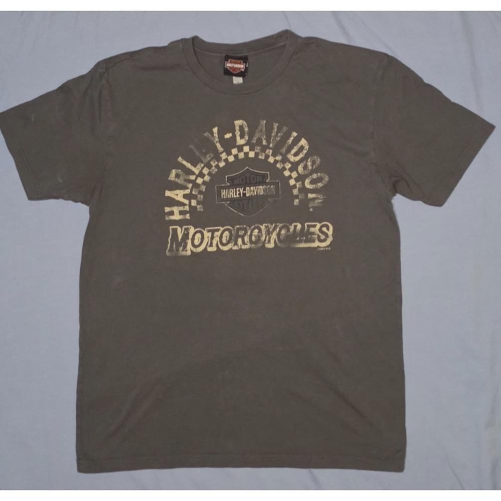 Harley Davidson T Shirt XL (Large) Men's Graphic Gray 2022 Skeleton Waco